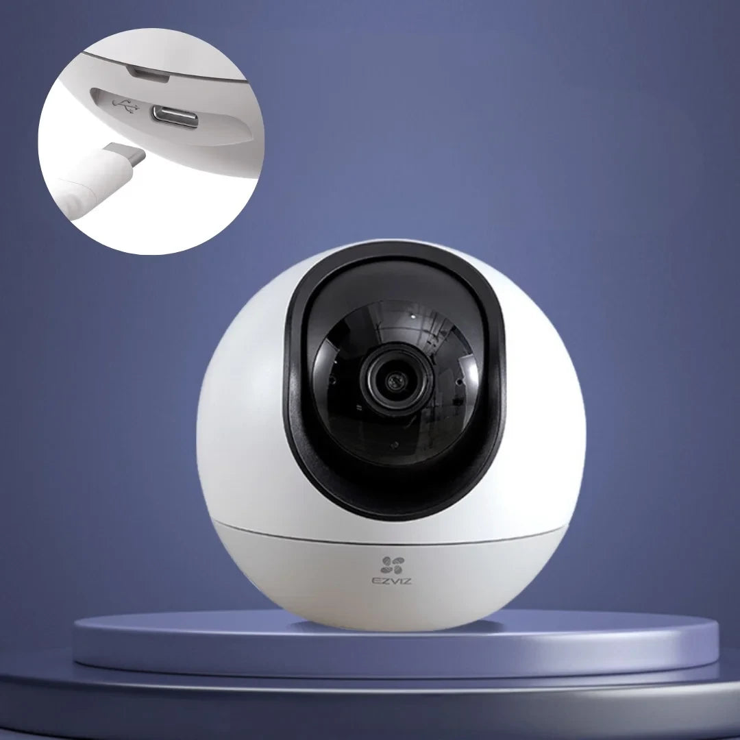 EZVIZ CS-H6 3K Smart Security Camera with Night Vision