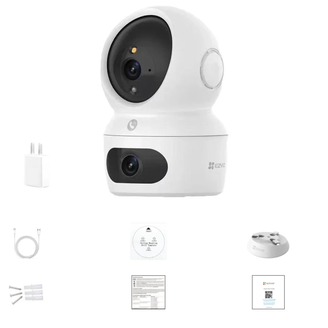EZVIZ CS-H7c 4MP (2K) Dual Smart Security Camera with Night Vision