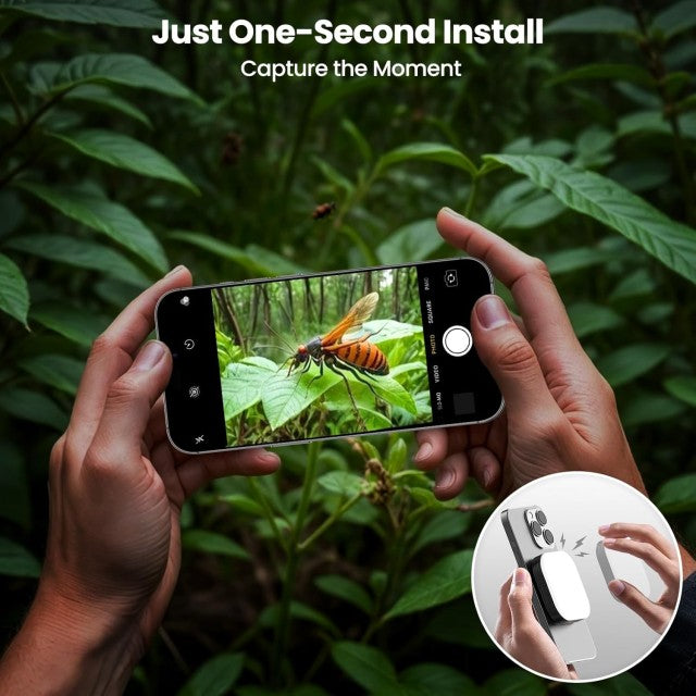 W70 Rechargeable RGB LED Selfie Light for iPhone, Camera, Laptop