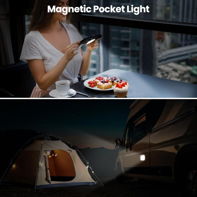 W70 Rechargeable RGB LED Selfie Light for iPhone, Camera, Laptop