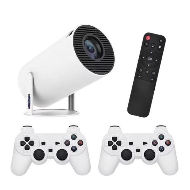 جهاز عرض ألعاب بدقة 4K وجهاز ألعاب فيديو كلاسيكي قديم بسعة 64 جيجابايت و10,000 لعبة مع شاشة LCD محمولة (X10 Plus).