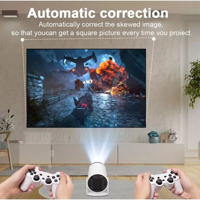 جهاز عرض ألعاب بدقة 4K وجهاز ألعاب فيديو كلاسيكي قديم بسعة 64 جيجابايت و10,000 لعبة مع شاشة LCD محمولة (X10 Plus).