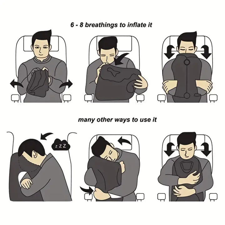 Travel neck support pillowوسادة السفر والرحلات