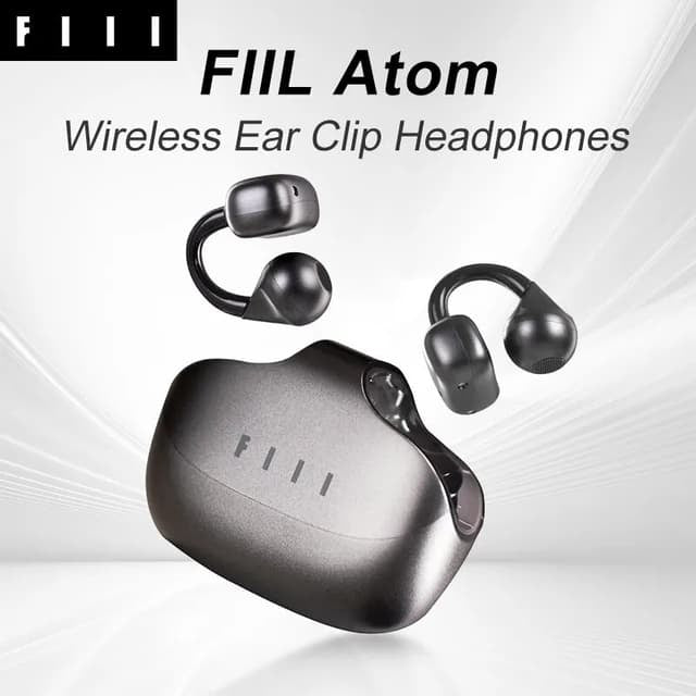 سماعه بلوتوث فيل أتوم مزودة بمشبك للأذن FiiL Atom Wireless Ear Clip Headphone IPX5