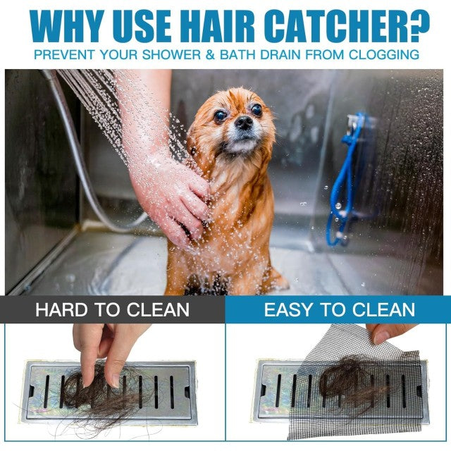 ملصق شبكي ذاتي اللصق لتصريف الشعر بطول 10 متر