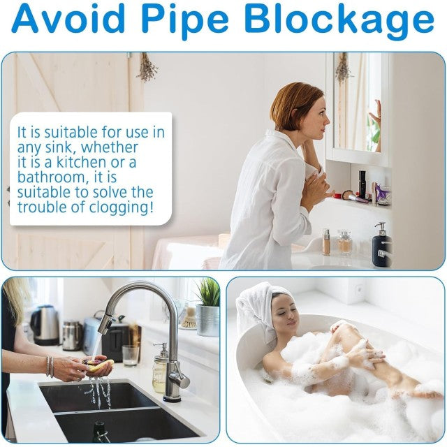 ملصق شبكي ذاتي اللصق لتصريف الشعر بطول 10 متر