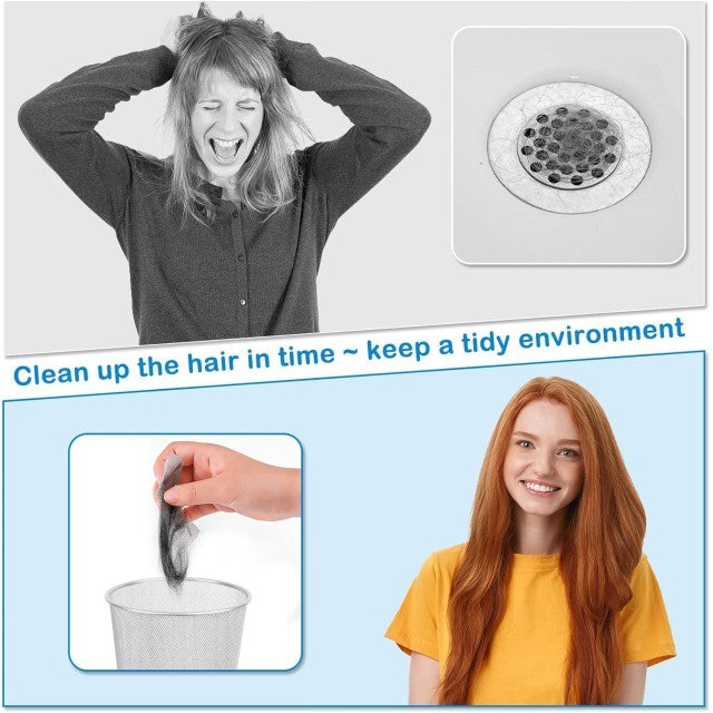 ملصق شبكي ذاتي اللصق لتصريف الشعر بطول 10 متر