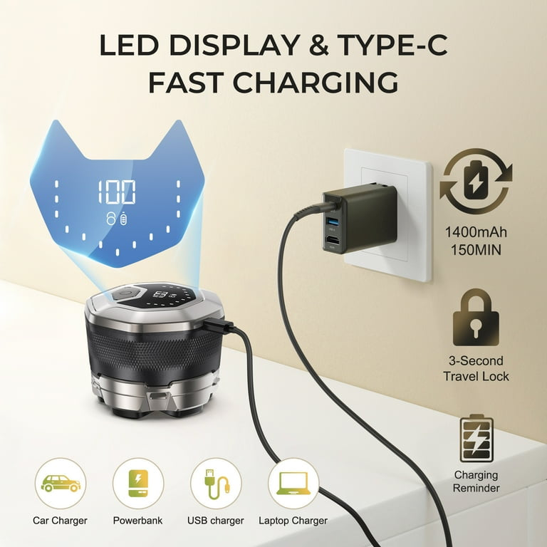 ماكينة حلاقة لتنعيم والتشذيب للرجال مقاومة للماء