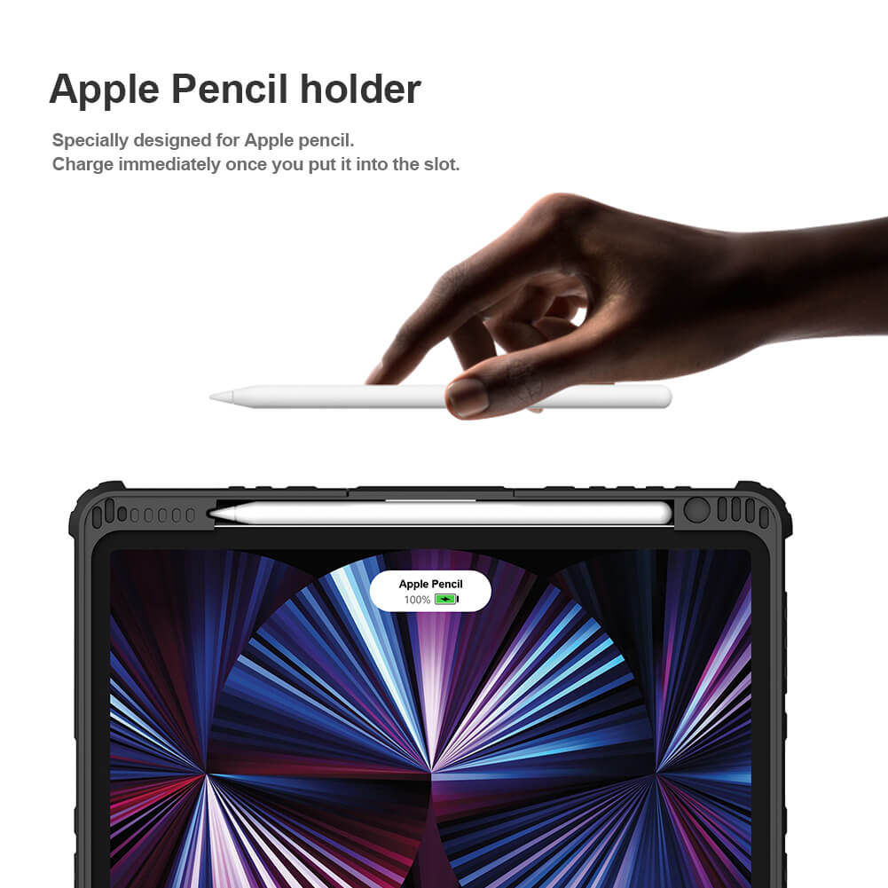 Nillkin Bumper Combo Keyboard Case for Apple iPad Pro 12.9 Inch 2020 / 2021 / 2022