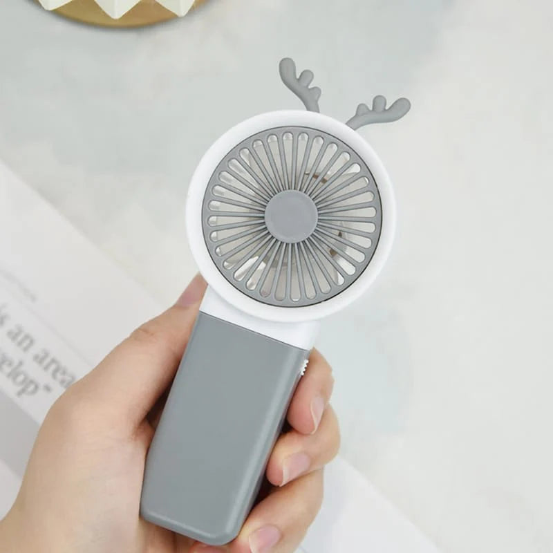 MINI FAN. مروحة صغيرة تعمل بالشحن