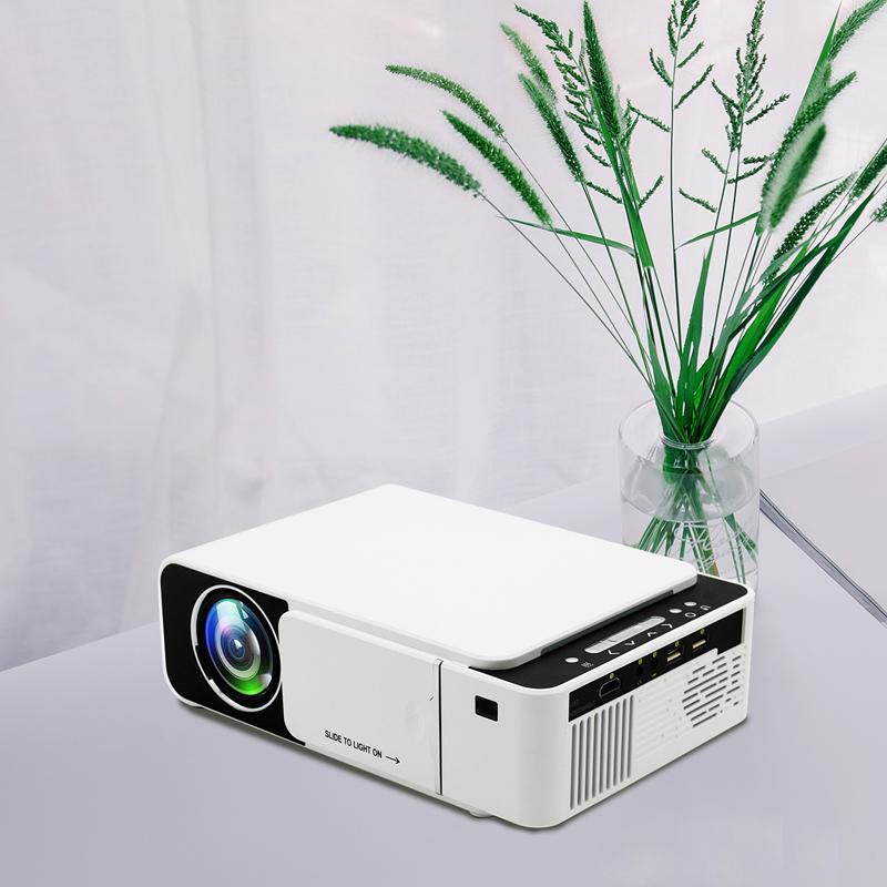 جهاز عرض LED صغير محمول T5- أبيض