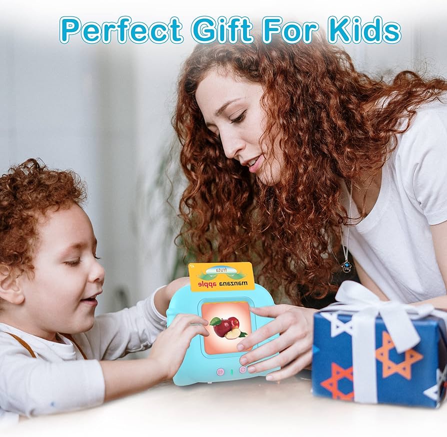 جهاز Happy World Card للتعليم المبكر باللغة العربية والانجليزية لتطوير خيال الطفل بشكل كامل
