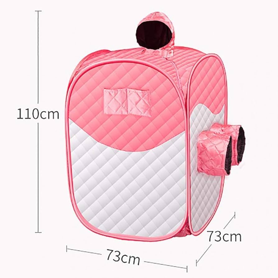 خيمة ساونا بخارية شخصية منزلية لفقدان الوزن وعلاج تنحيف الجسم وجهاز محمول للعناية بالبشرة وجهاز بخار ساونا ومرطب للجسم، أزرق، TDF مزدوج