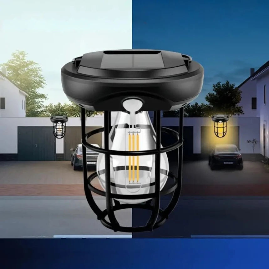 مصباح الحديقة والممرات يعمل بالطاقة الشمسية مع مستشعر للحركة (CL-T88)