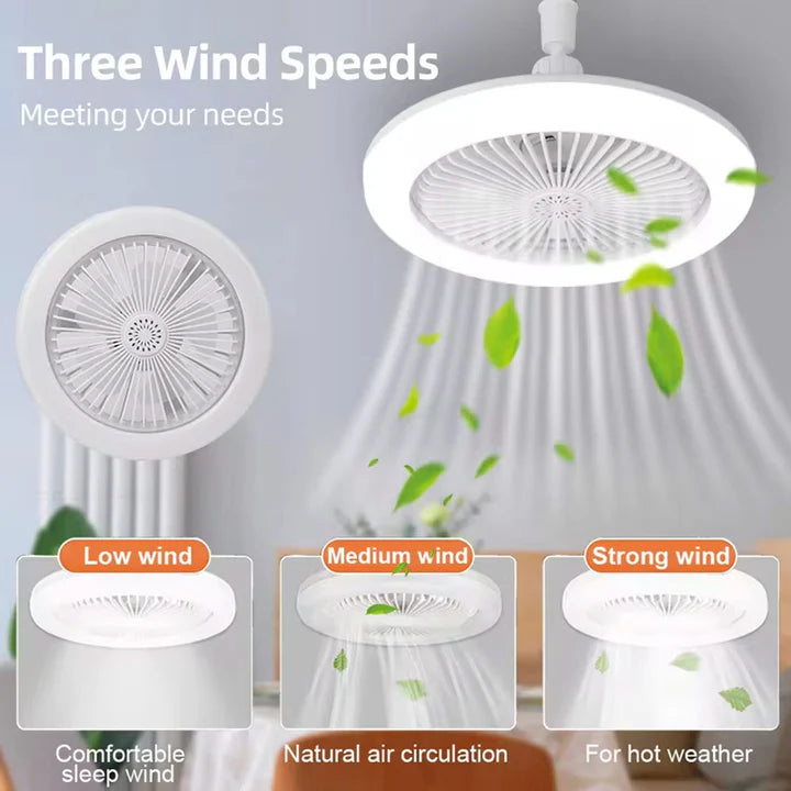مروحة LED متعددة الوظائف 36W