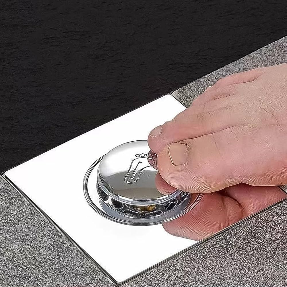 مصرف أرضي مقاوم للروائح للحمام، مقاوم للحشرات والروائح للصرف الصحي والمطبخ والحمام