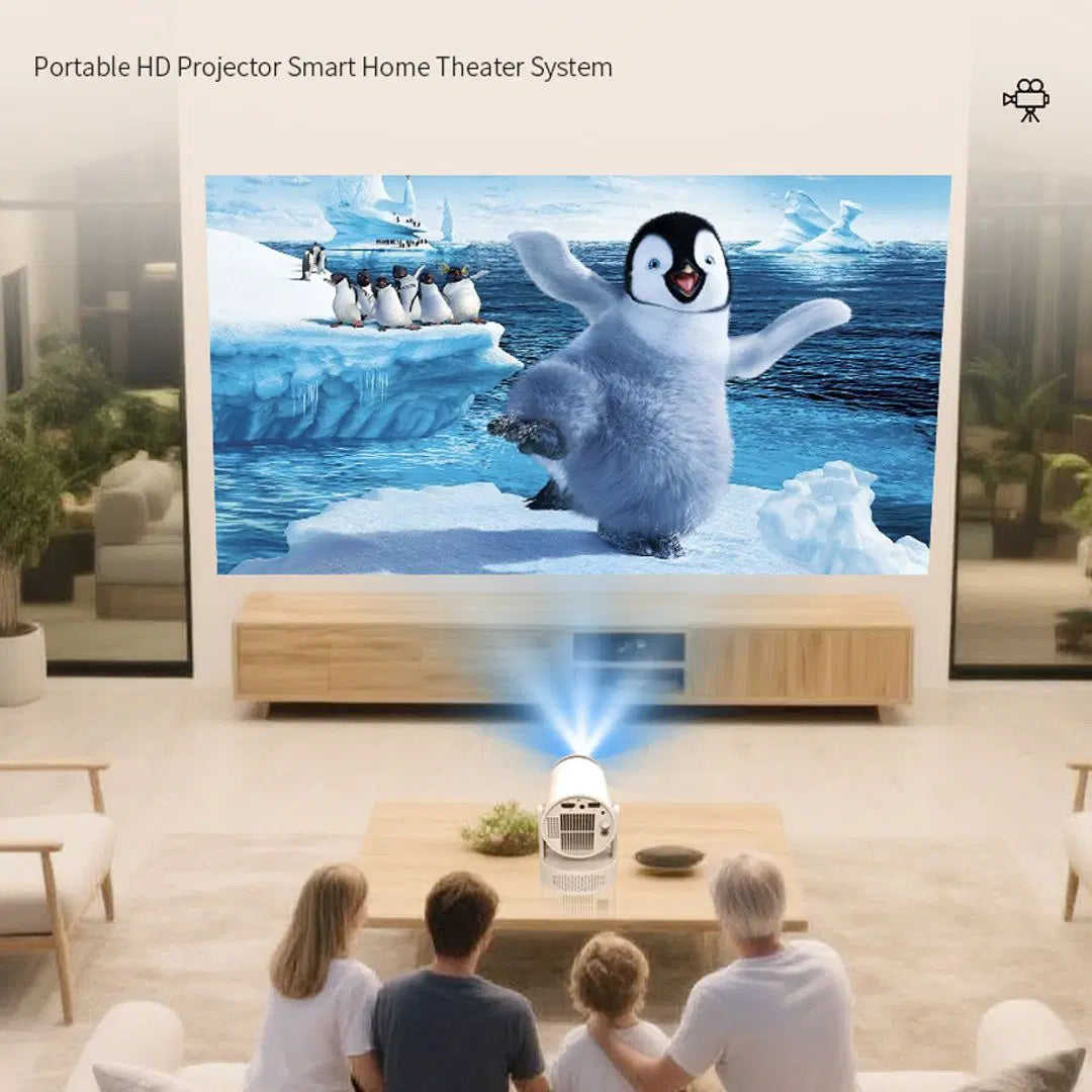 جهاز عرض واي فاي صغير محمول عالي الدقة يعمل بنظام Android 11