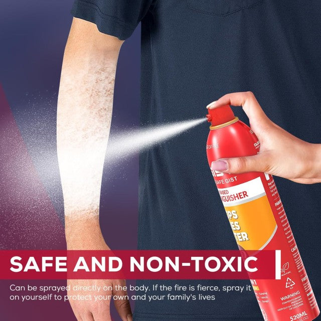 طفاية حريق محمولة 520ML