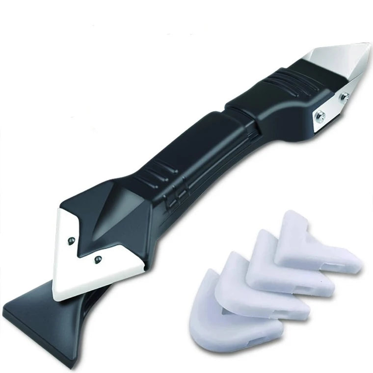 أداة ختم وكشط الغراء العنيد برؤوس سيليكونية متعددة