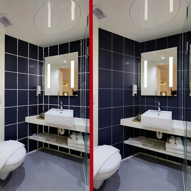 أداة ختم وكشط الغراء العنيد برؤوس سيليكونية متعددة