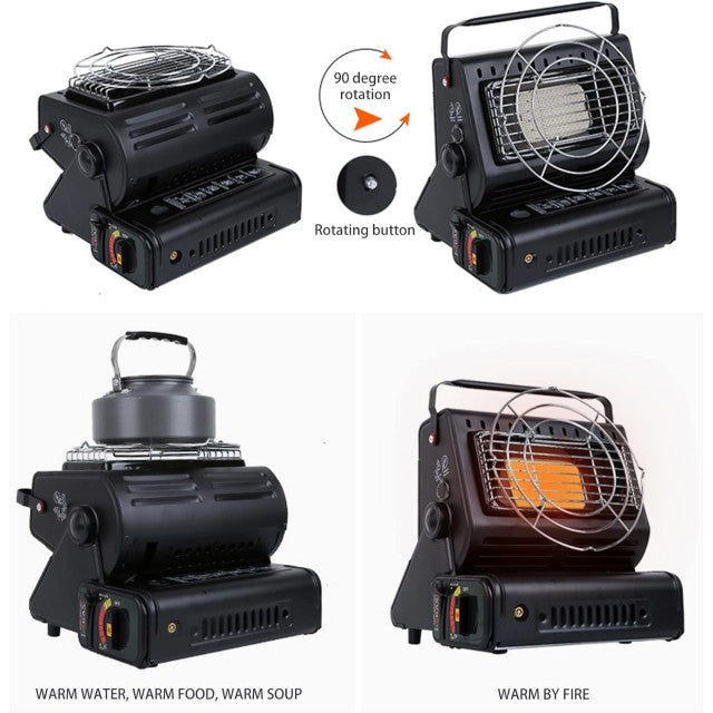 مدفأة غاز محمولة للتخييم من YANCHUAN YC-808B