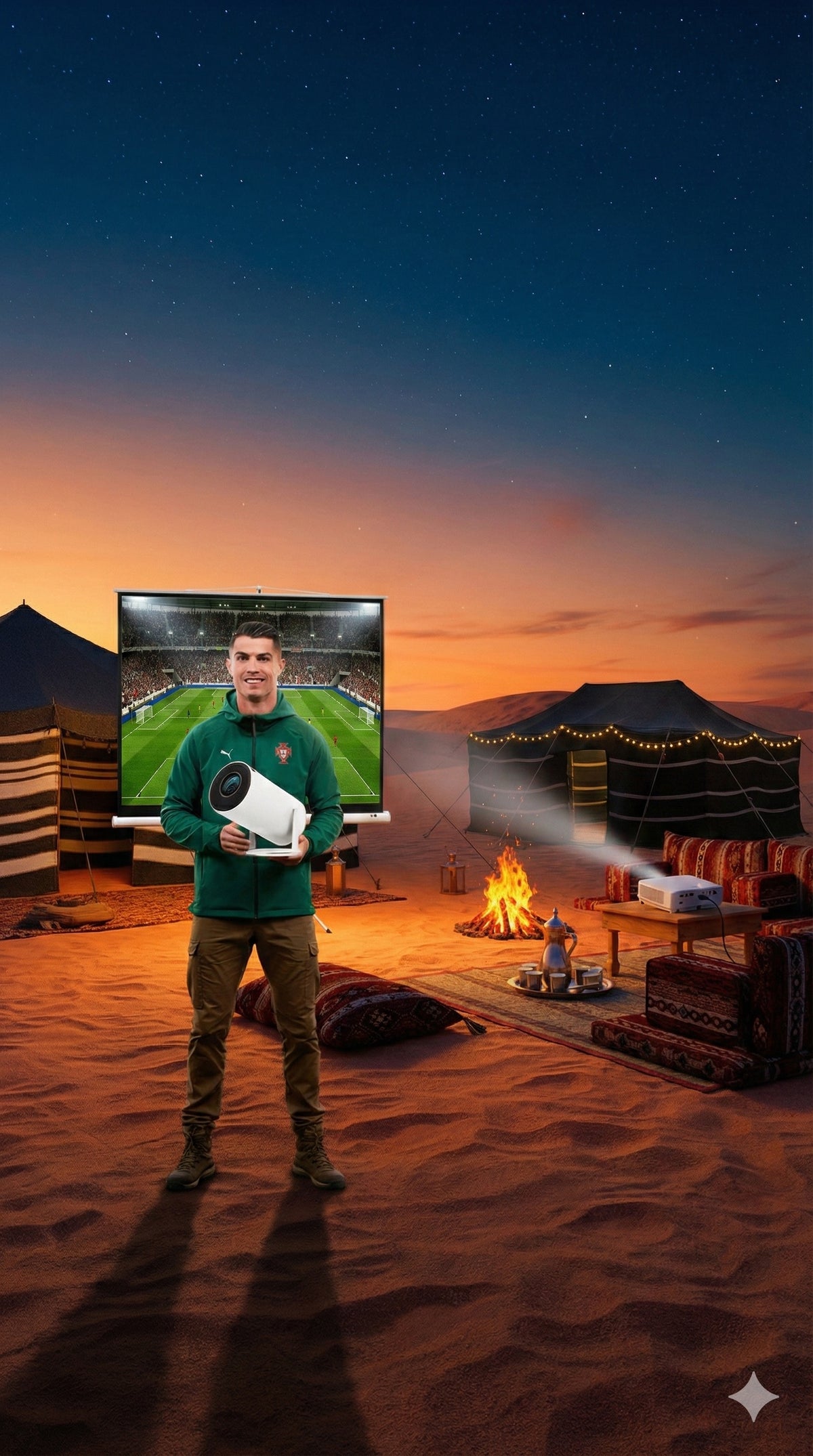جهاز عرض بروجكتر ألعاب بدقة 4K   (X10