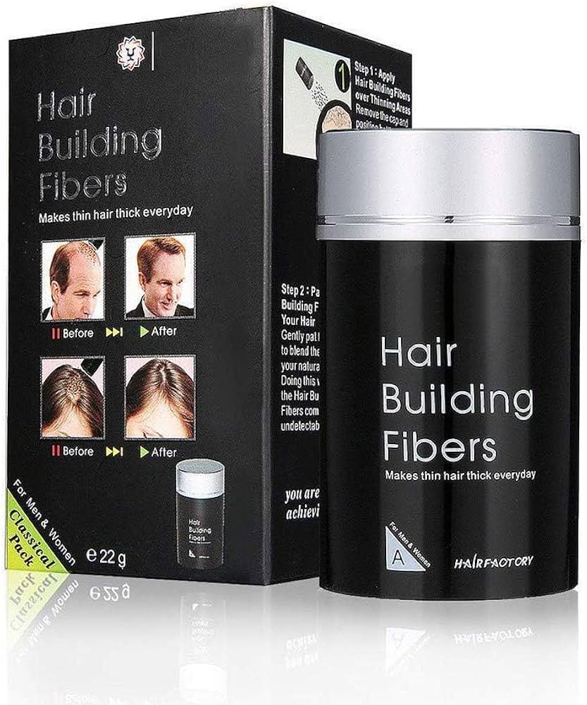 ألياف بناء وتكثيف الشعر الرقيق والناعم للرجال والنساء