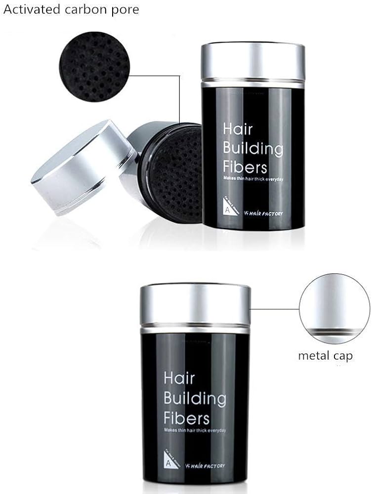 ألياف بناء وتكثيف الشعر الرقيق والناعم للرجال والنساء