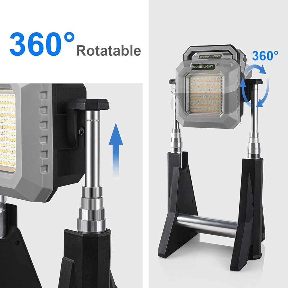 كشاف أضاءة LED محمول قابل لإعادة الشحن