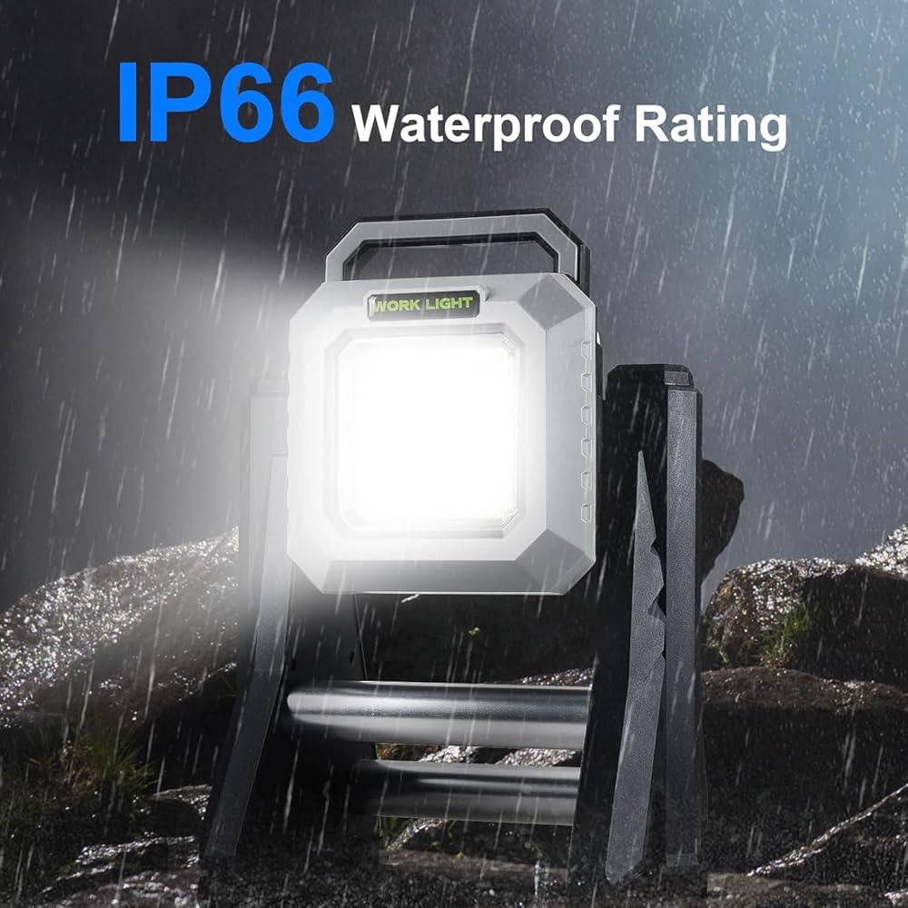 كشاف أضاءة LED محمول قابل لإعادة الشحن