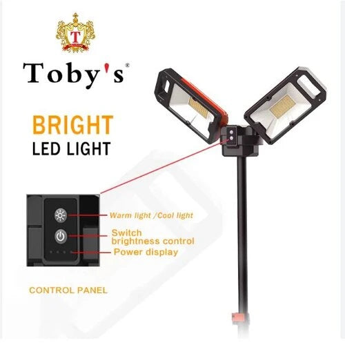 لمبة سنارة 2 شريحة مع استاند مع بطارية شحن VIP11PRO