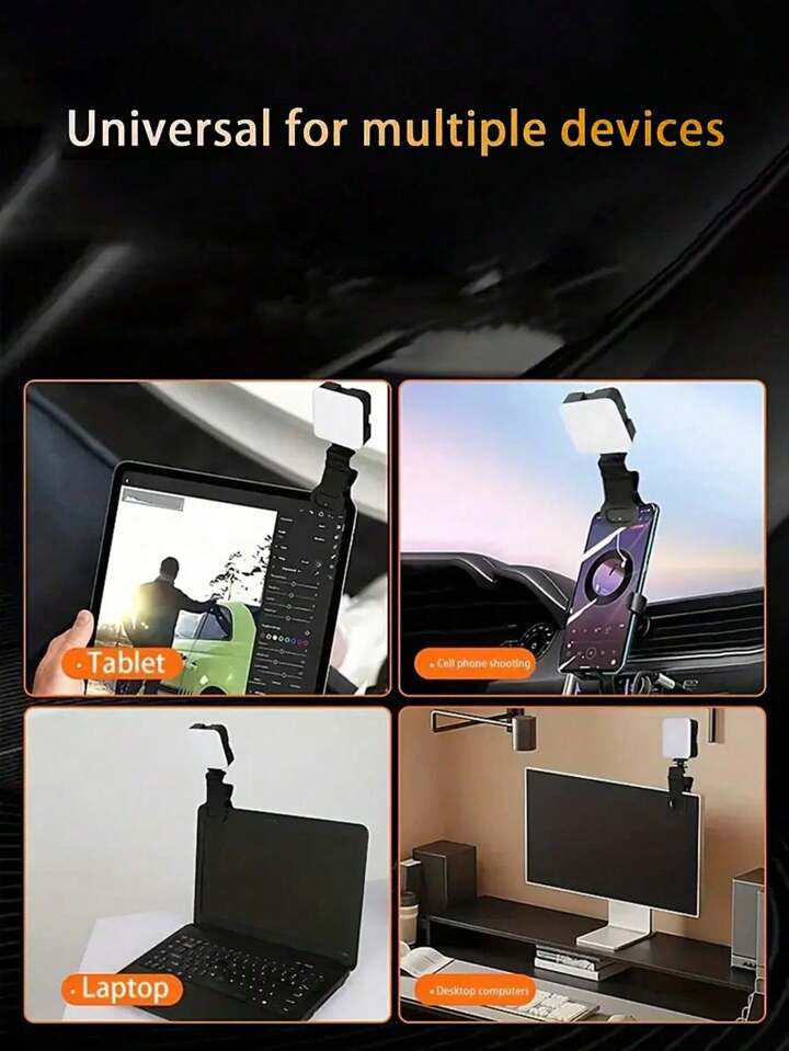 اضاءة الهاتف السيلفي  QX-F1 LED