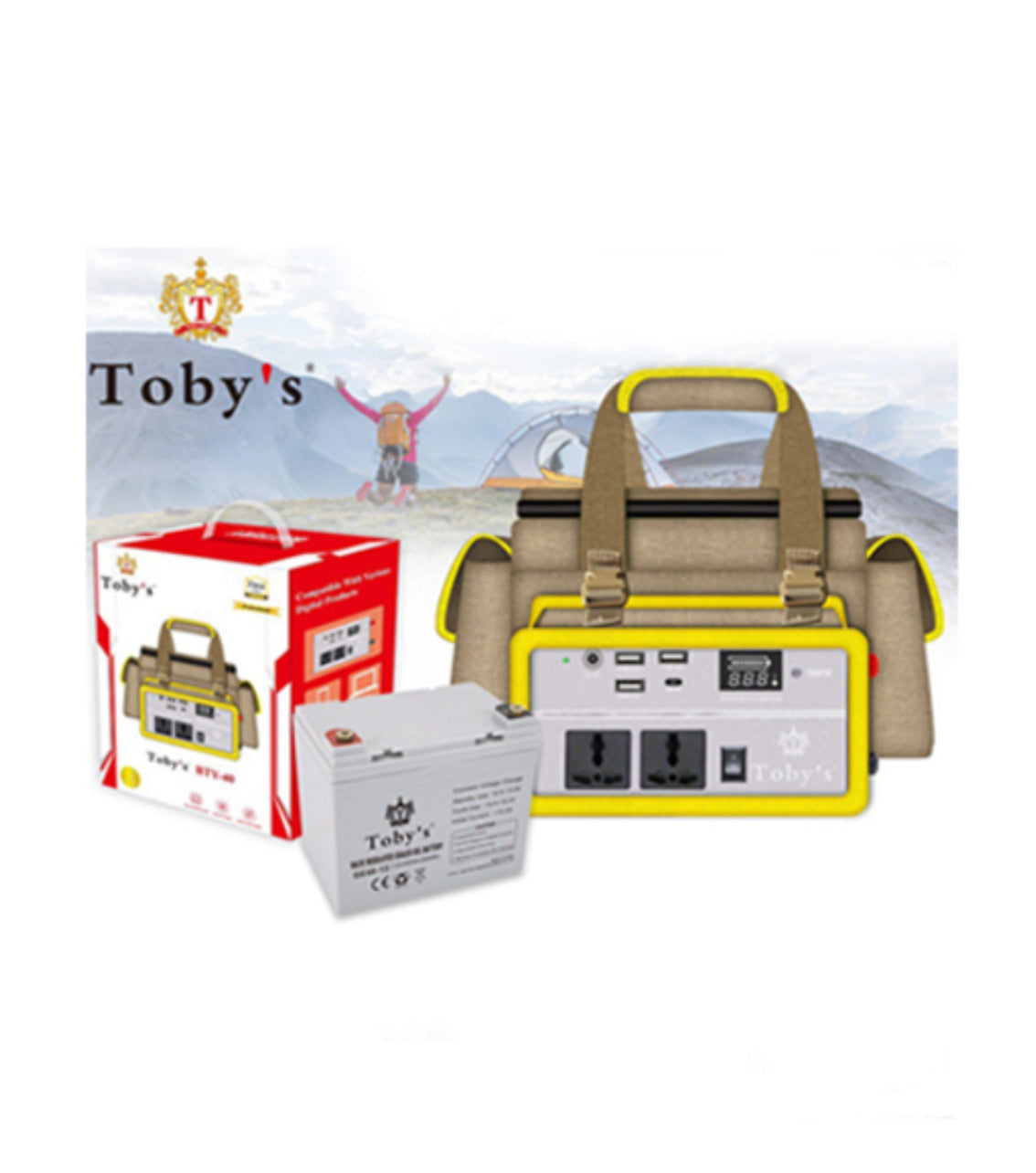 توبيز بطارية 30000 ميلي امبير  300W