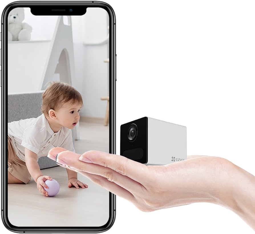 كاميرا EZVIZ CB2، WiFi بدقة 1080 بكسل، وكاميرا صغيرة مع كشف ذكي للحرك CD 2