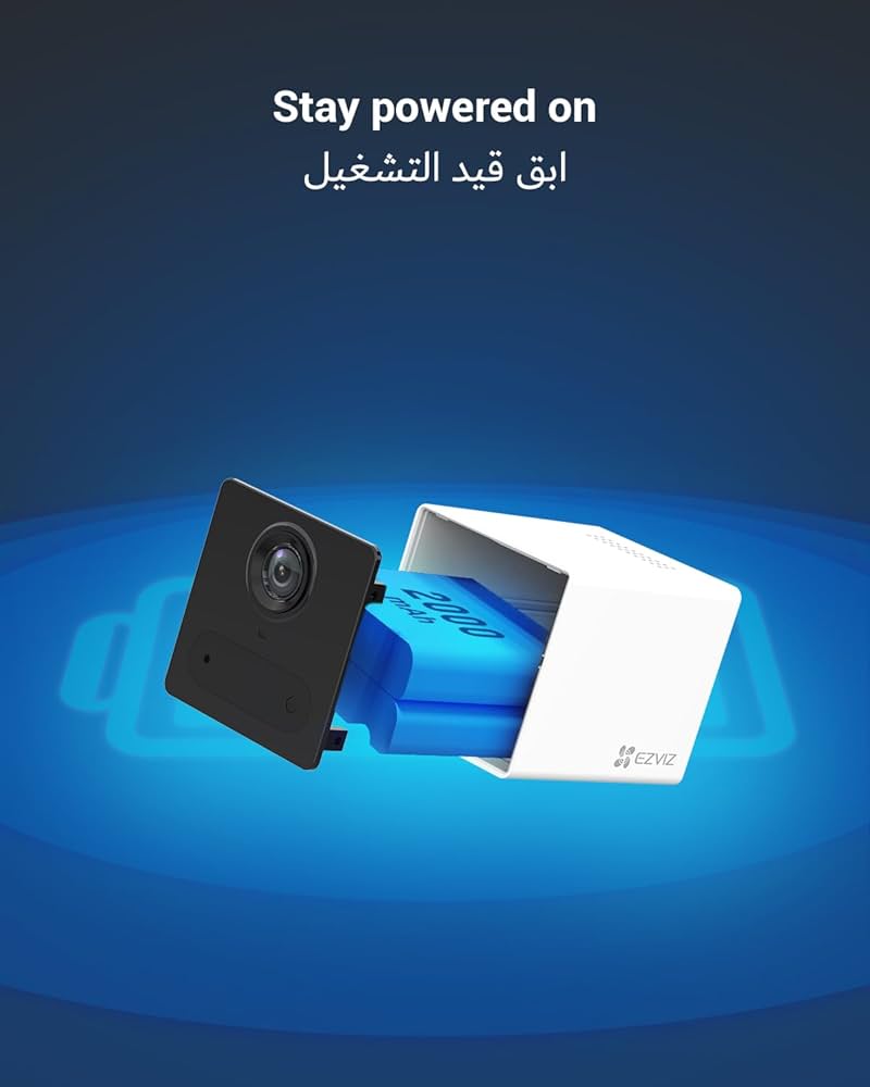كاميرا EZVIZ CB2، WiFi بدقة 1080 بكسل، وكاميرا صغيرة مع كشف ذكي للحرك CD 2