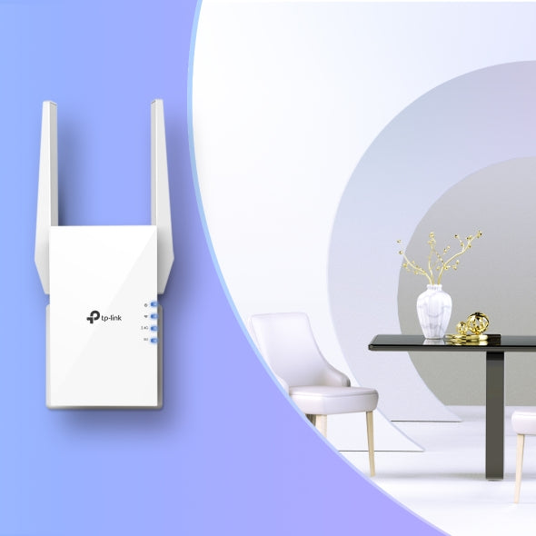 موسع نطاق واي فاي 6 من TP-Link RE505X AX1500