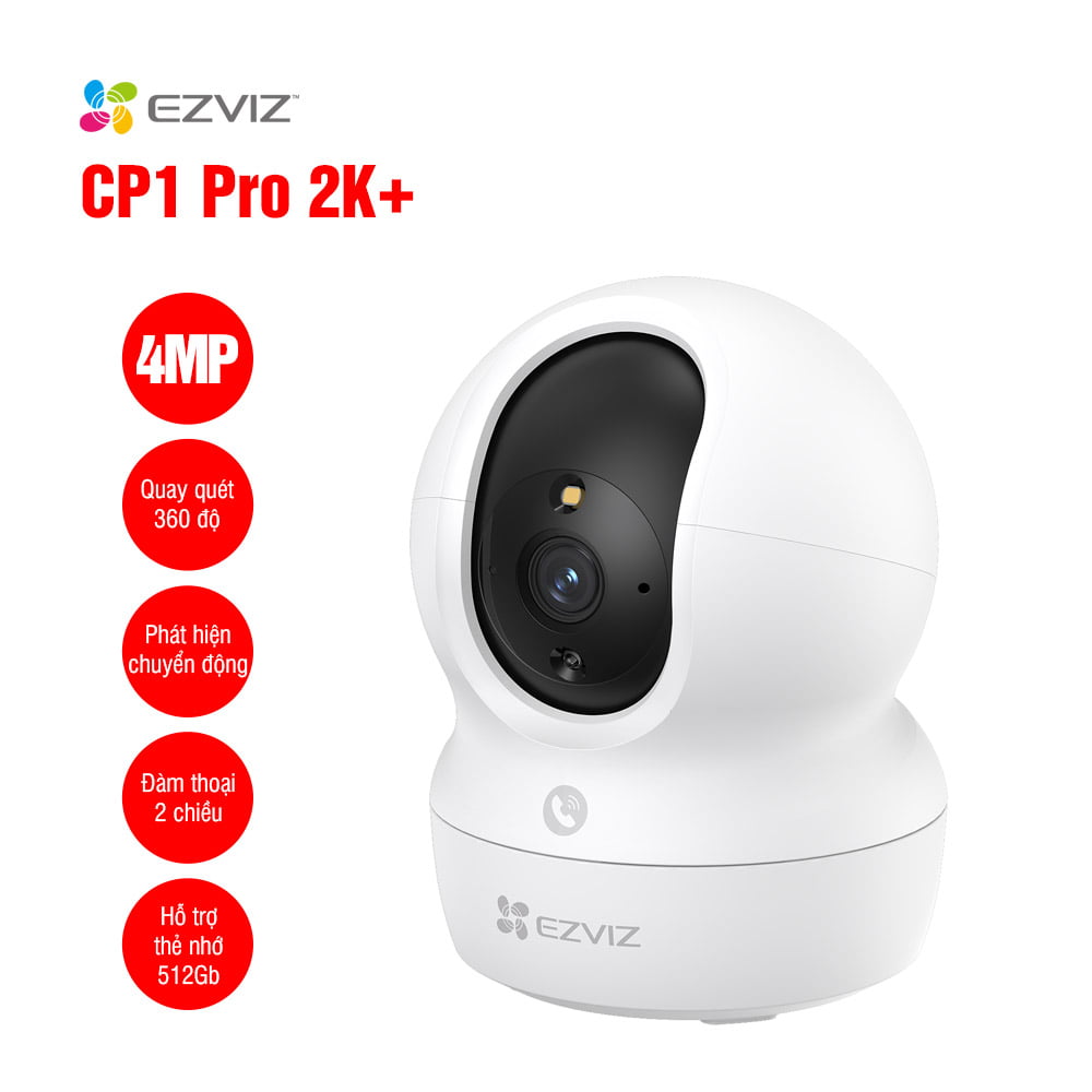كاميرا واي فاي من EZVIZ CP1 Pro 2K