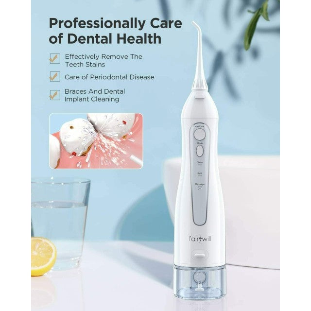 FAIRYWILL Water Flosser - White
