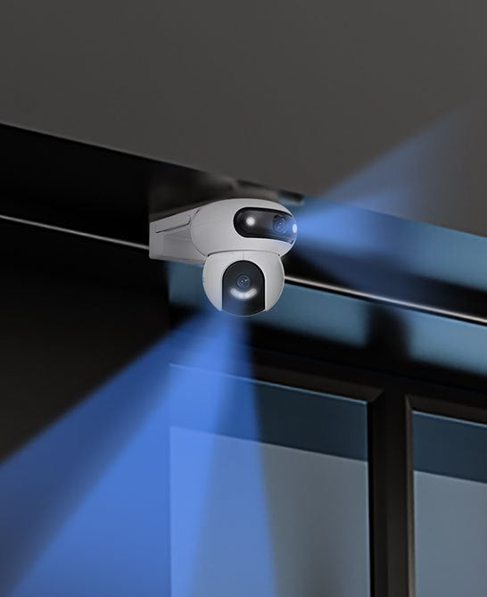 كاميرا EZVIZ H90 2K+2K Wi-Fi Pan&Tilt ذات العدسة المزدوجة 2.8/6 مم (96°/52°)