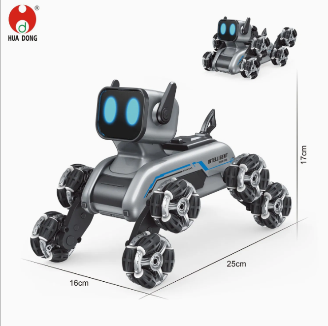 Stunt Robot Dog Toy Eight Wheel