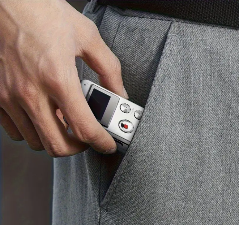 MP3 مسجل صوت رقمي بسعة 8 جيجابايت مع مشغل