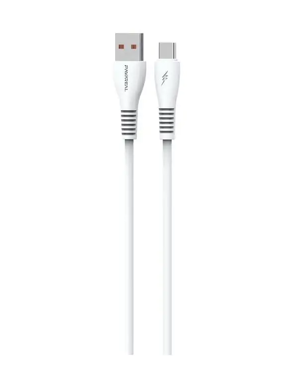 Pavareal PA-DC99 Fast USB Type-C Cable, 5A, 1m - White