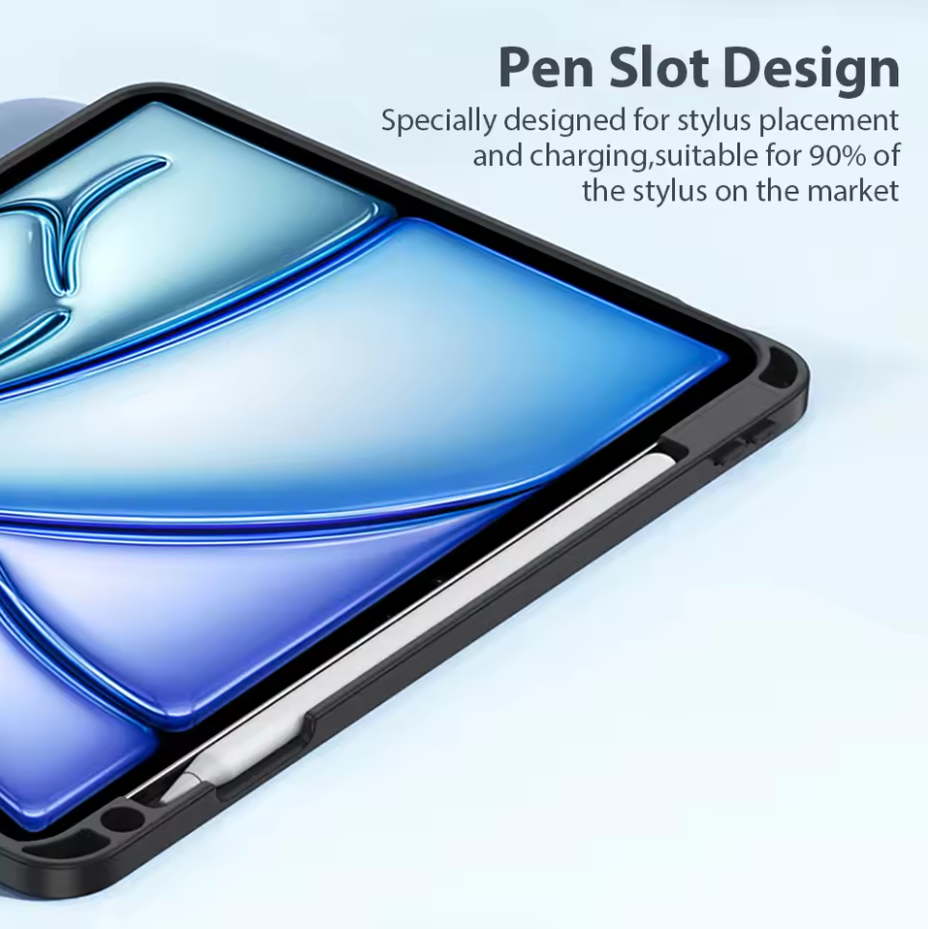 كفر حافظة لوحة المفاتيح السحرية   iPad  11 12 13 لجهاز  2025 iPad  غطاء