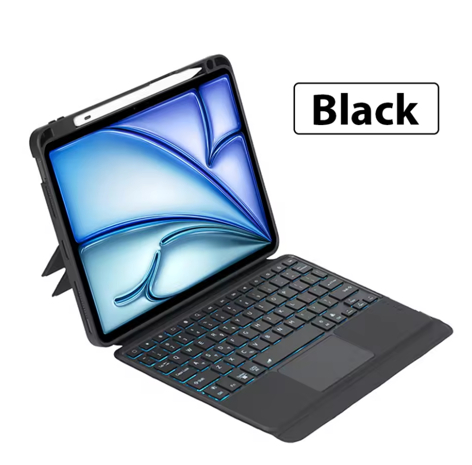 كفر حافظة لوحة المفاتيح السحرية   iPad  11 12 13 لجهاز  2025 iPad  غطاء