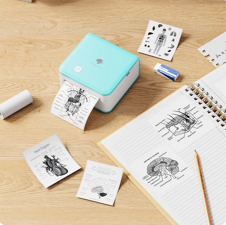Phomemo M02 PRO Bluetooth Mini Printer white