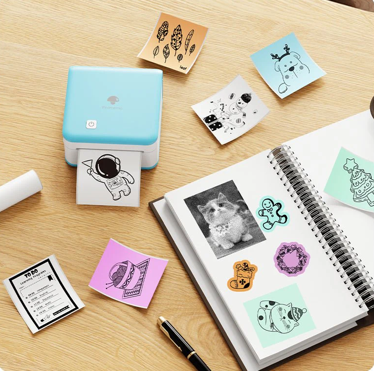Phomemo M02 PRO Bluetooth Mini Printer white