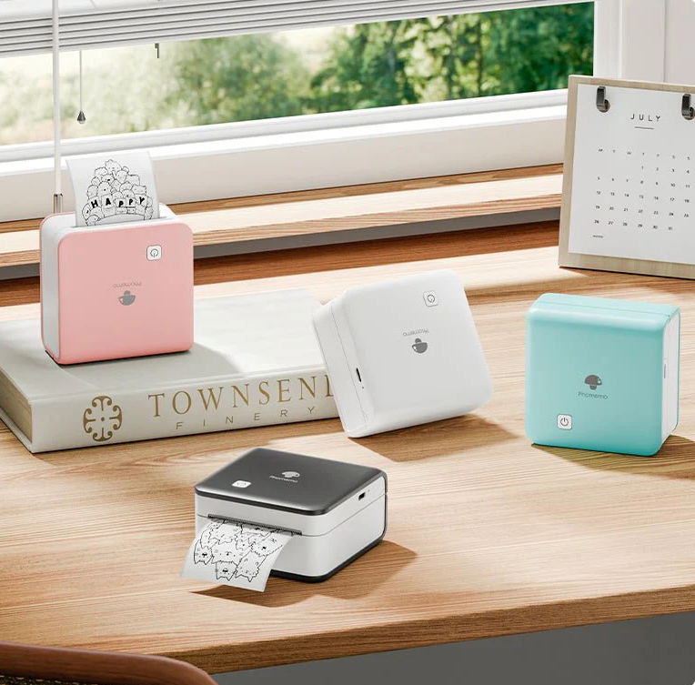 Phomemo M02 PRO Bluetooth Mini Printer white