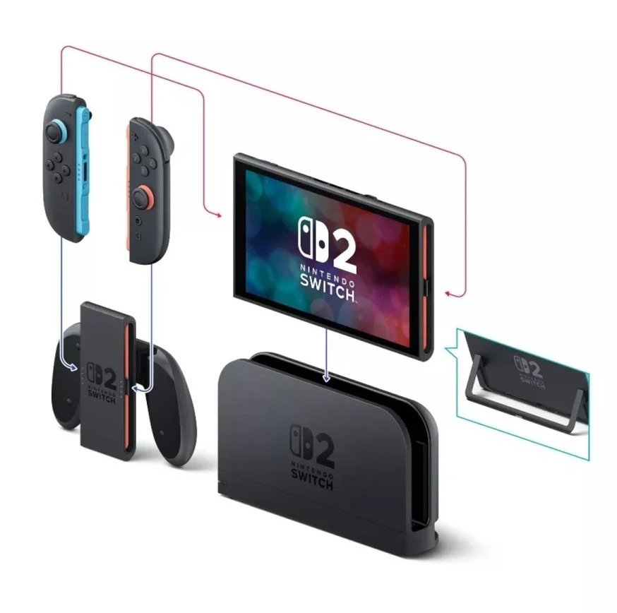 Nintendo Switch 2 Console Mario Kart Bundle