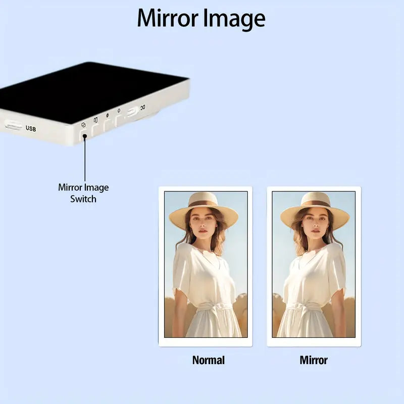 Magnetic Selfie Screen. شاشة سيلفي للهاتف