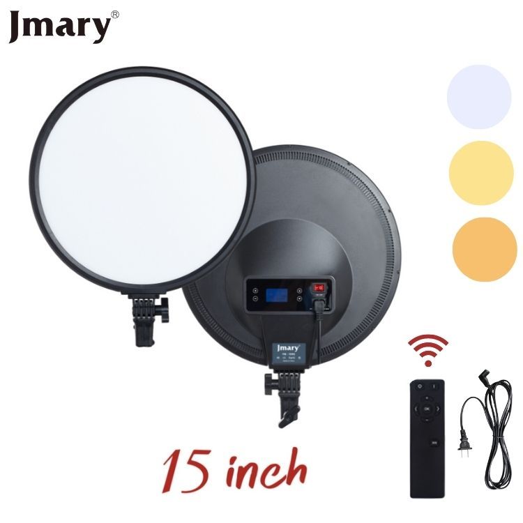 طقم إضاءة فيديو مسطحة Jmary FM-15RS